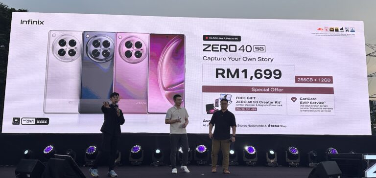 Infinix ZERO 40 5G kini rasmi di Malaysia pada harga RM 1,699 sahaja 6