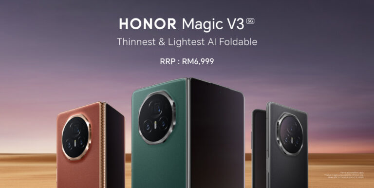 HONOR Magic V3 kini tersedia untuk pembelian - RM 6,999 5