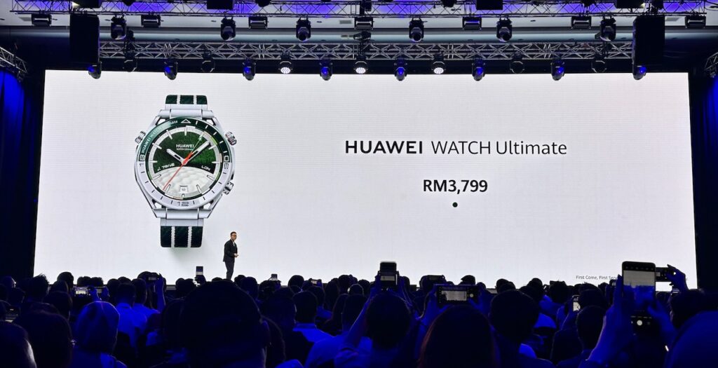 HUAWEI Watch Ultimate Green kini ditawarkan di Malaysia - berharga RM 3,799 1