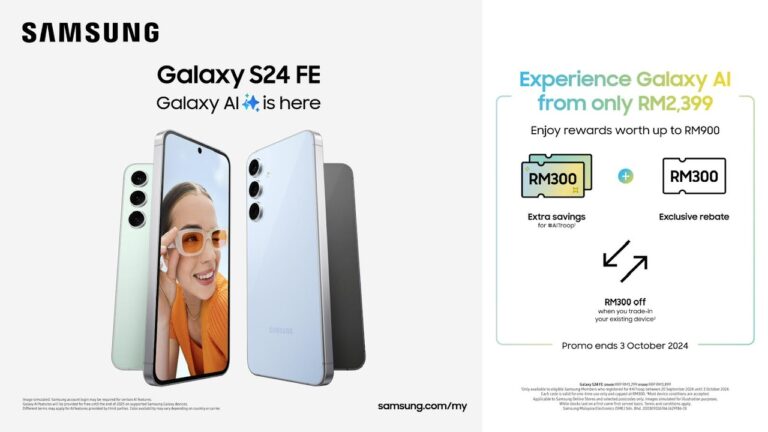 Samsung Galaxy S24 FE boleh dimiliki pada harga serendah dari RM 2,399 sahaja - ini caranya 11