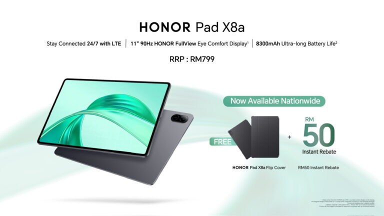 HONOR Pad X8a dan Pad X8a Kids Edition kini di Malaysia - dari RM 699 sahaja 10