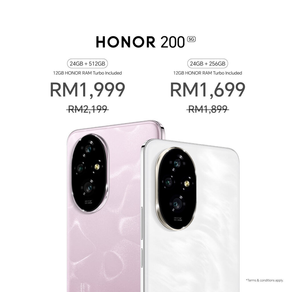 HONOR umum harga baharu bagi Magic6 Pro dan 200 Series 5