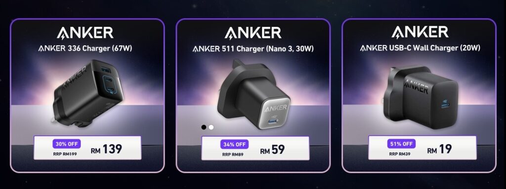 Anker Malaysia umumkan promosi jualan 11.11 bagi produk audio, powerbank dan adapter pengecasan 5