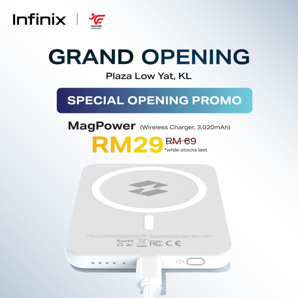 Infinix bakal membuka stor rasmi pertama di Malaysia di Plaza Low Yat pada 2 November ini 3