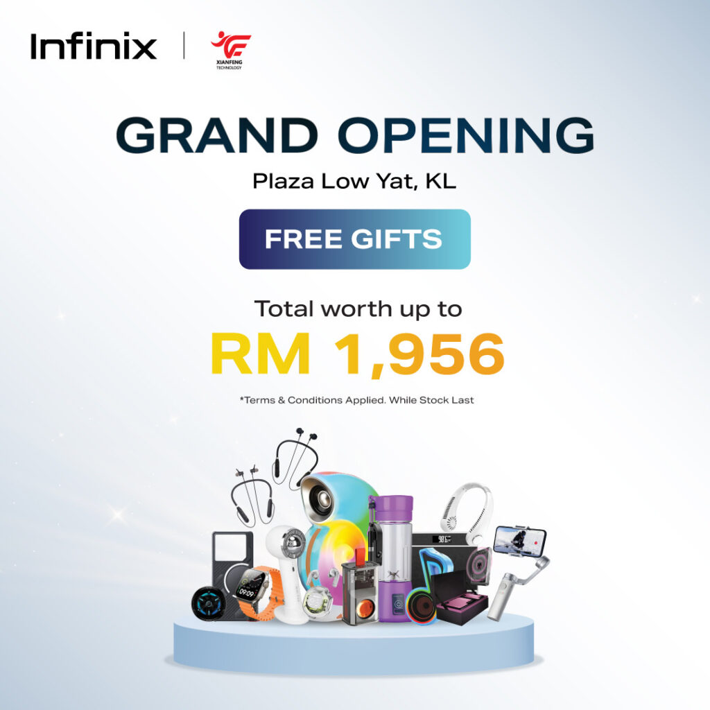 Infinix bakal membuka stor rasmi pertama di Malaysia di Plaza Low Yat pada 2 November ini 4