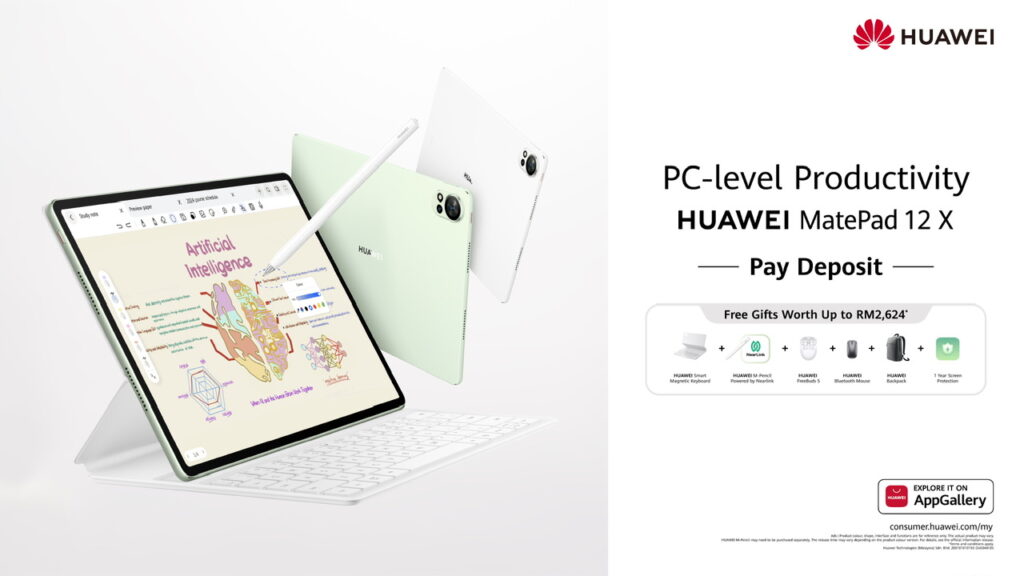 HUAWEI MatePad 12 X dan WATCH D2 akan dilancarkan di Malaysia pada 19 November ini 3