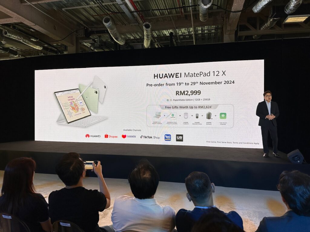 HUAWEI MatePad 12 X kini rasmi di Malaysia pada harga RM 2,999 1