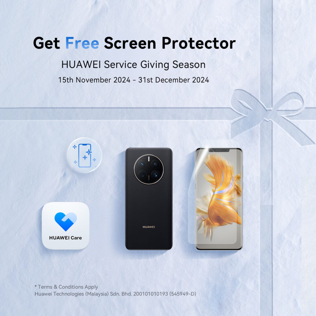 Baiki & Perbaharui Peranti HUAWEI serta Nikmati Ganjaran menarik pada kempen HUAWEI Service Giving Season sehingga 31 Disember ini  4