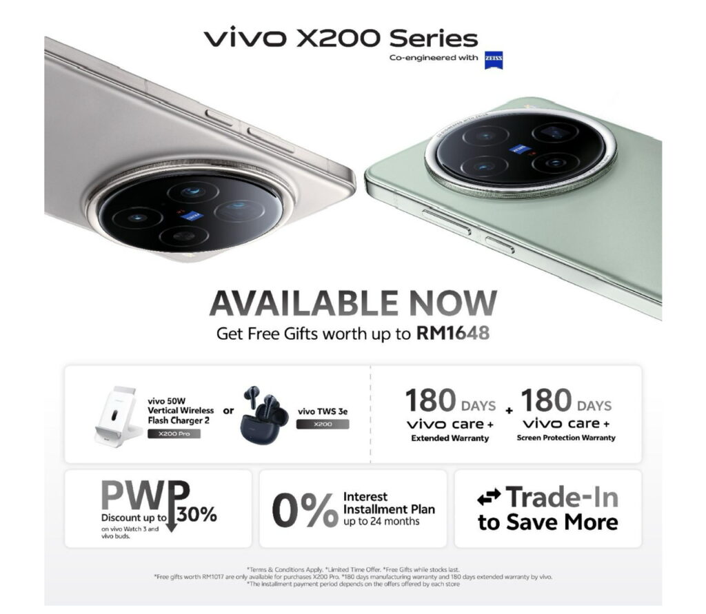 vivo X200 Series raih jualan pembukaan bernilai RM 22 juta 5