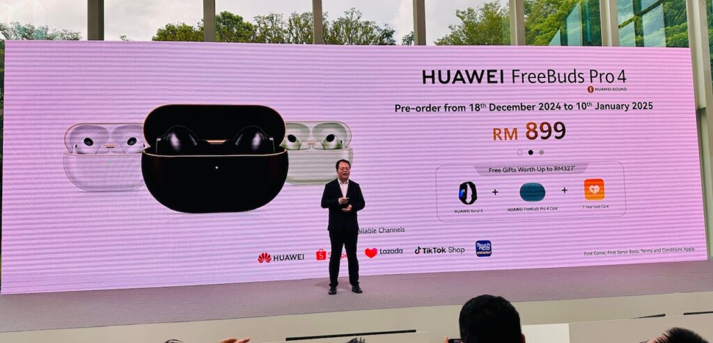 HUAWEI FreeBuds Pro 4 kini rasmi di Malaysia - earbuds flagship terbaru dengan teknologi ANC luar biasa 1