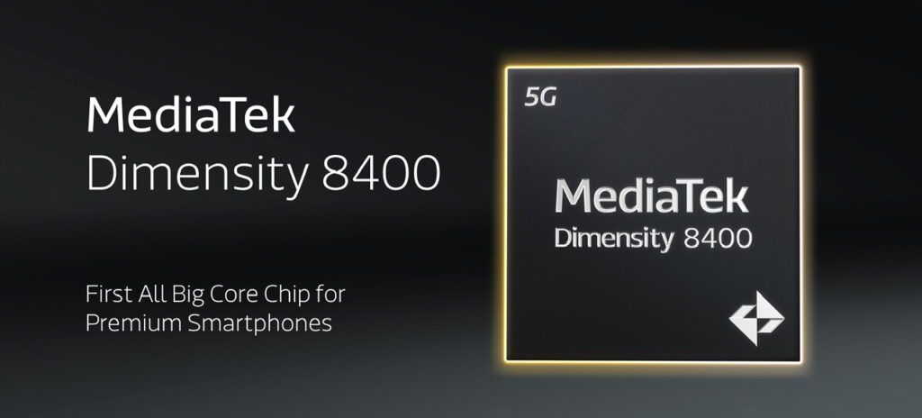 MediaTek Dimensity 8400 dilancarkan - cipset kelas midrange pertama dengan teras 'big core' 1