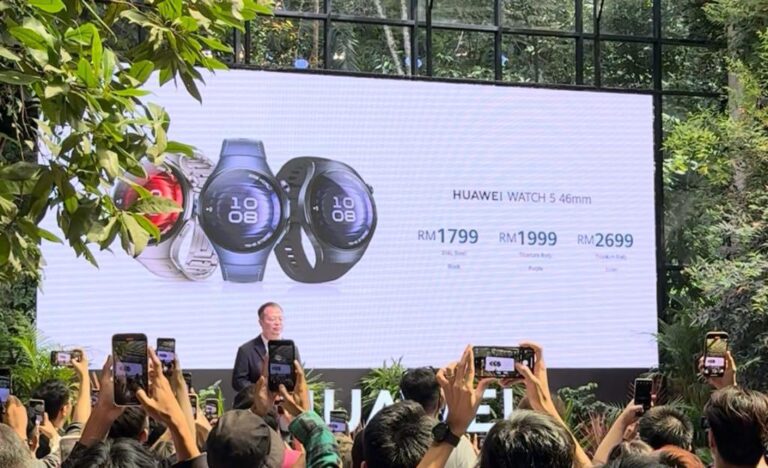 HUAWEI Watch 5 kini rasmi di Malaysia dengan teknologi sensor X-Tap 6