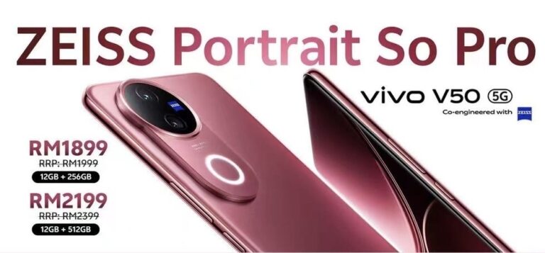 vivo V50 kini ditawarkan pada harga jualan yang lebih murah - dari RM 1,999 6