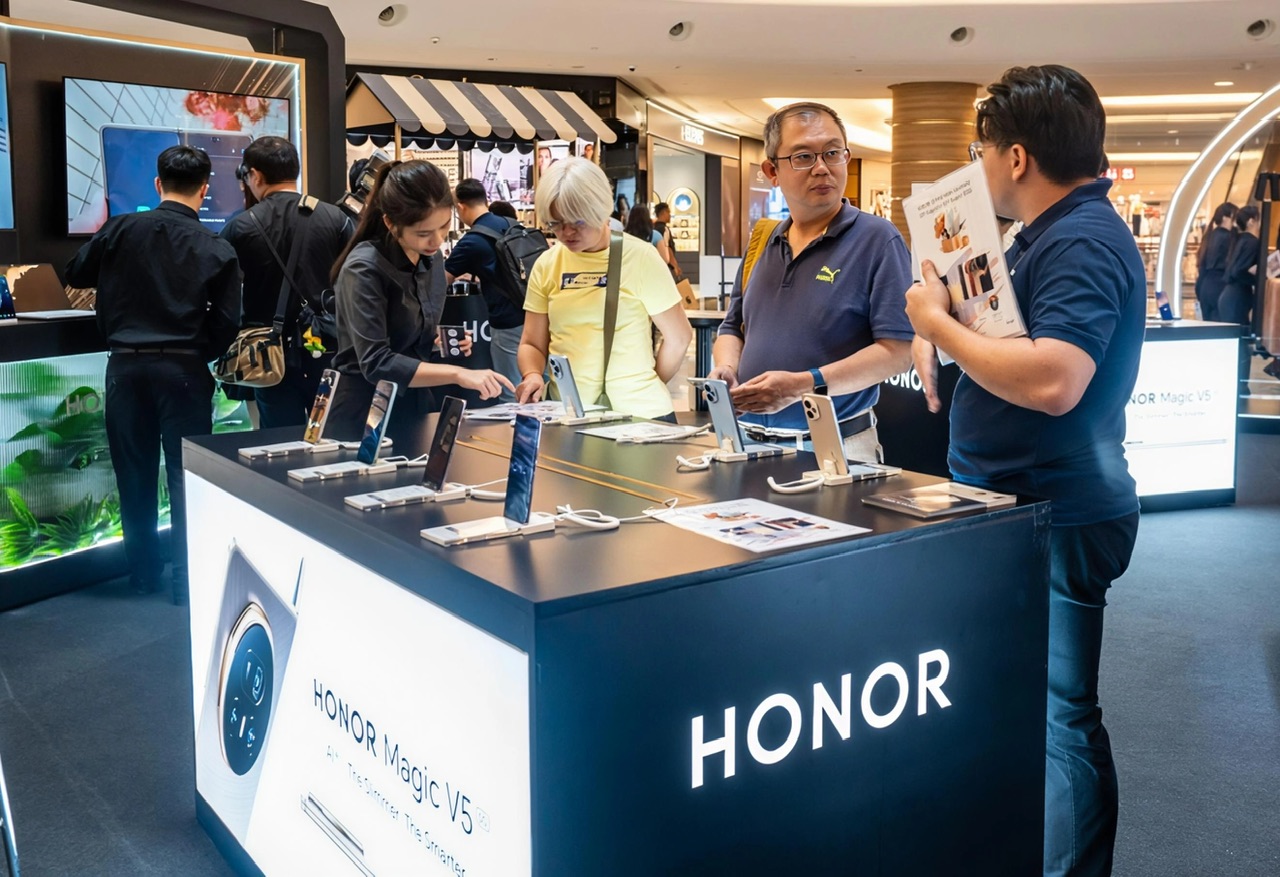HONOR mulakan roadshow Magic V5 di Johor Baharu - ganjaran RM 114,000 menanti pengujung 2 HONOR mulakan roadshow Magic V5 di Johor Baharu - ganjaran RM 114,000 menanti pengujung 2