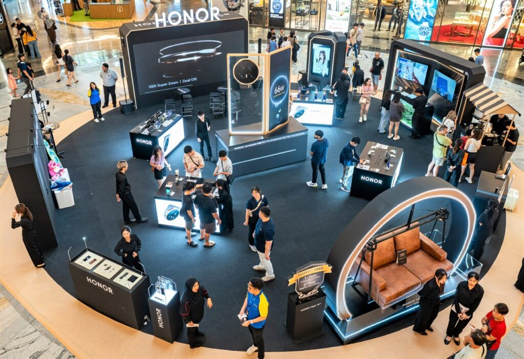 HONOR mulakan roadshow Magic V5 di Johor Baharu - ganjaran RM 114,000 menanti pengujung 1