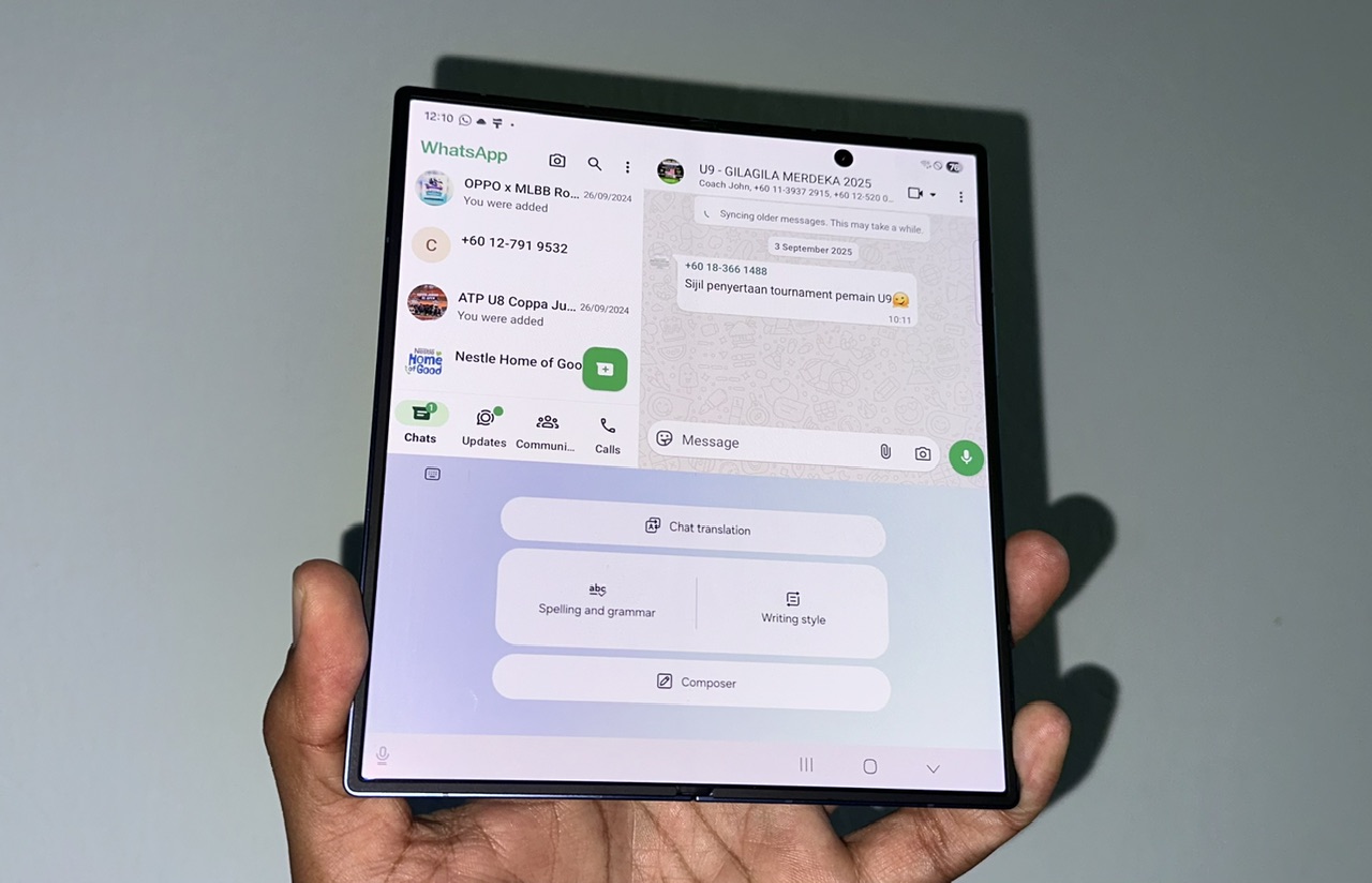 ULASAN : SAMSUNG Galaxy Z Fold7 - Lonjakan Terbesar dalam Sejarah Galaxy Z Fold 15 ULASAN : SAMSUNG Galaxy Z Fold7 - Lonjakan Terbesar dalam Sejarah Galaxy Z Fold 14