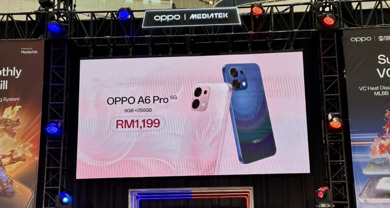 OPPO A6 Pro 5G kini rasmi di Malaysia pada harga RM 1,099 2