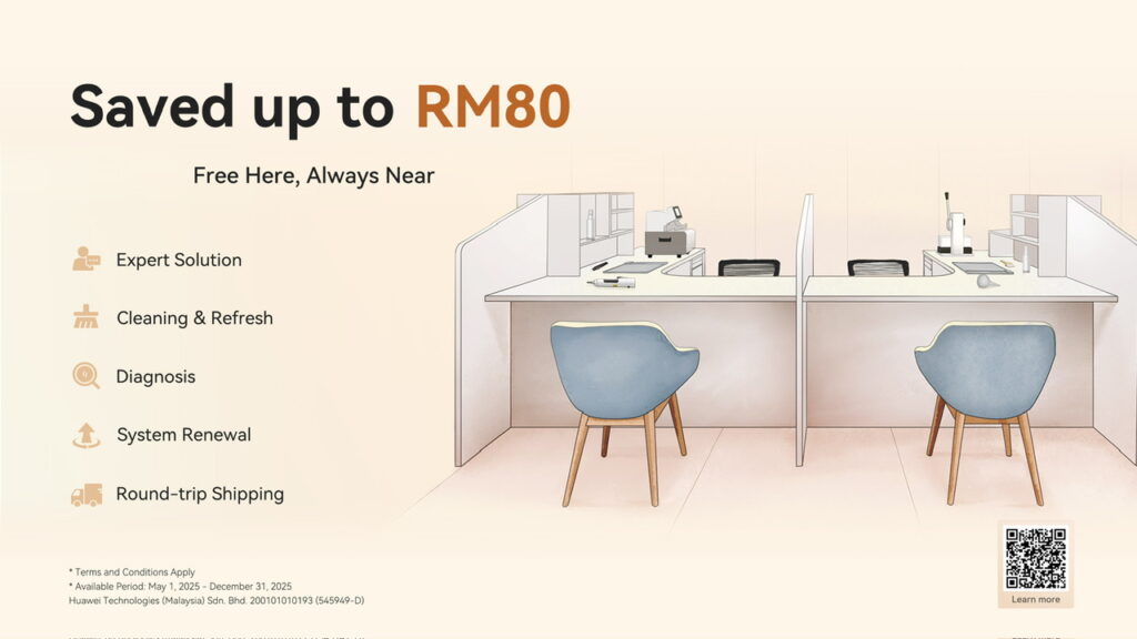 HUAWEI Service Upgrade Program - Perkhidmatan Selepas Jualan Percuma sebagai penghargaan kepada pelanggan setia HUAWEI  1