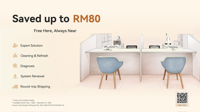 HUAWEI Service Upgrade Program - Perkhidmatan Selepas Jualan Percuma sebagai penghargaan kepada pelanggan setia HUAWEI  6