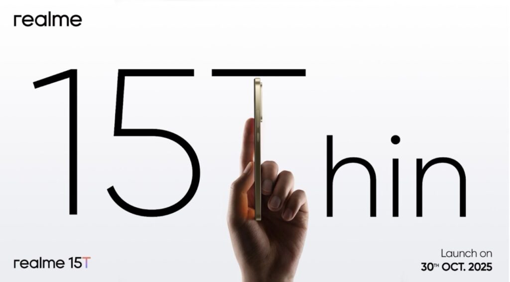 realme 15T 5G akan dilancarkan secara rasmi pada 30 Oktober ini 1