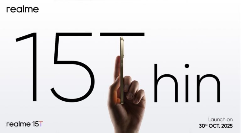 realme 15T 5G akan dilancarkan secara rasmi pada 30 Oktober ini 2