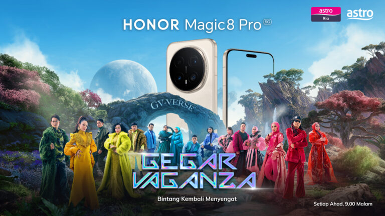 HONOR Magic8 Pro disahkan bakal tiba untuk pasaran Malaysia - peranti rasmi Gegar Vaganza 2