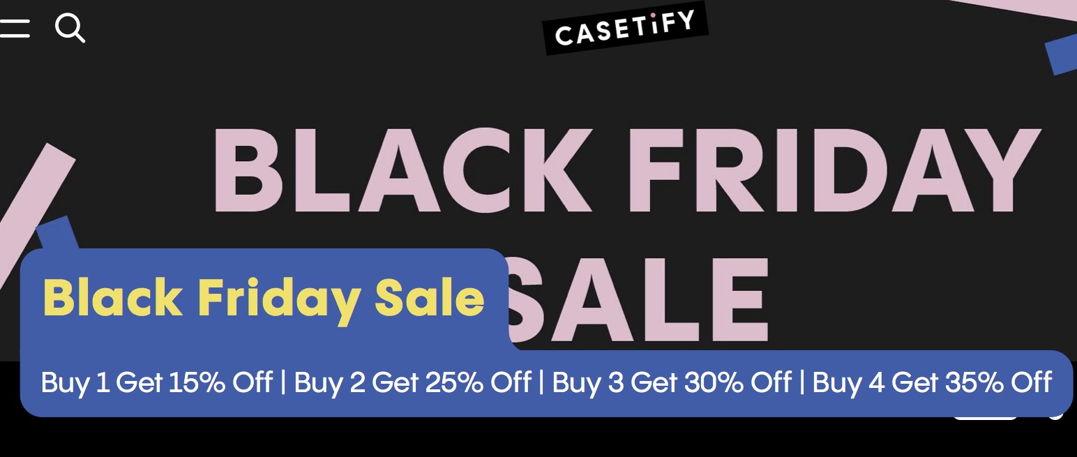 CASETiFY kini menawarkan diskaun eksklusif sehingga 40% sempena jualan Black Friday 2 CASETiFY kini menawarkan diskaun eksklusif sehingga 40% sempena jualan Black Friday 2