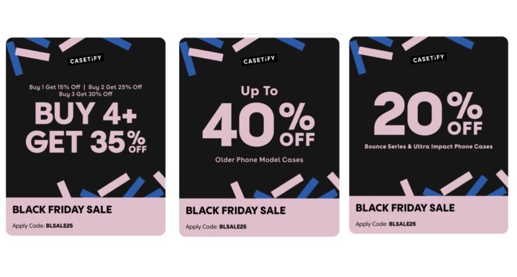 CASETiFY kini menawarkan diskaun eksklusif sehingga 40% sempena jualan Black Friday 1