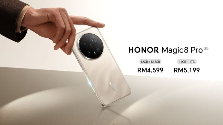 HONOR Magic8 Pro akan mula dijual di Malaysia pada 5 Disember ini selepas menerima rekod pra-tempahan luar biasa 1