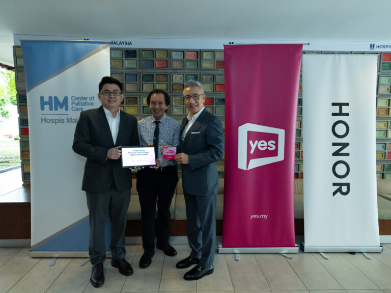 Yes dan HONOR Menyumbang Peranti dan Sambungan 5G Bernilai RM40,000 bagi Memperkukuh Sokongan Digital Hospis Malaysia 7