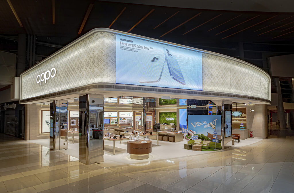 Stor Flagship OPPO yang pertama di Malaysia bakal dibuka pada 10 Januari ini di IOI City Mall, Putrajaya 1