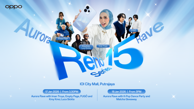 Roadshow OPPO Reno15 Series kini berlangsung di IOI City Mall - datang dan alami sendiri kehebatan Reno baharu 1