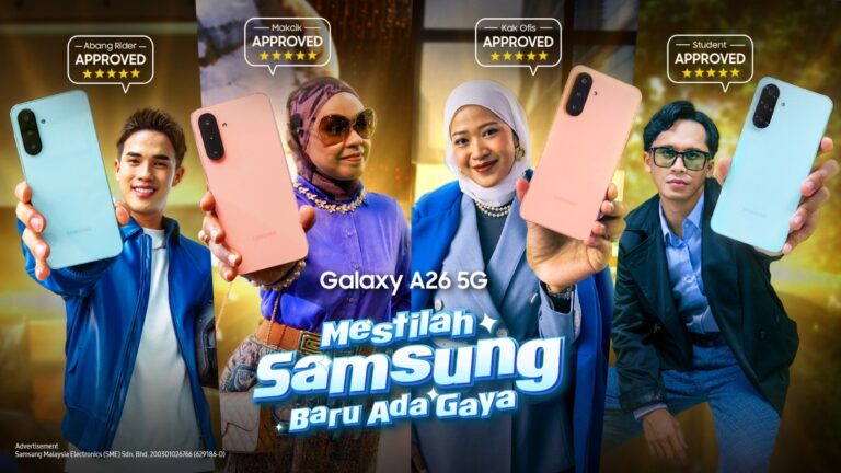 Samsung Galaxy A26 5G kini lebih berpatutan - hanya RM 1,199 2