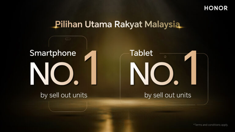 HONOR meraih kedudukan pertama bagi pasaran telefon pintar dan tablet di Malaysia 7