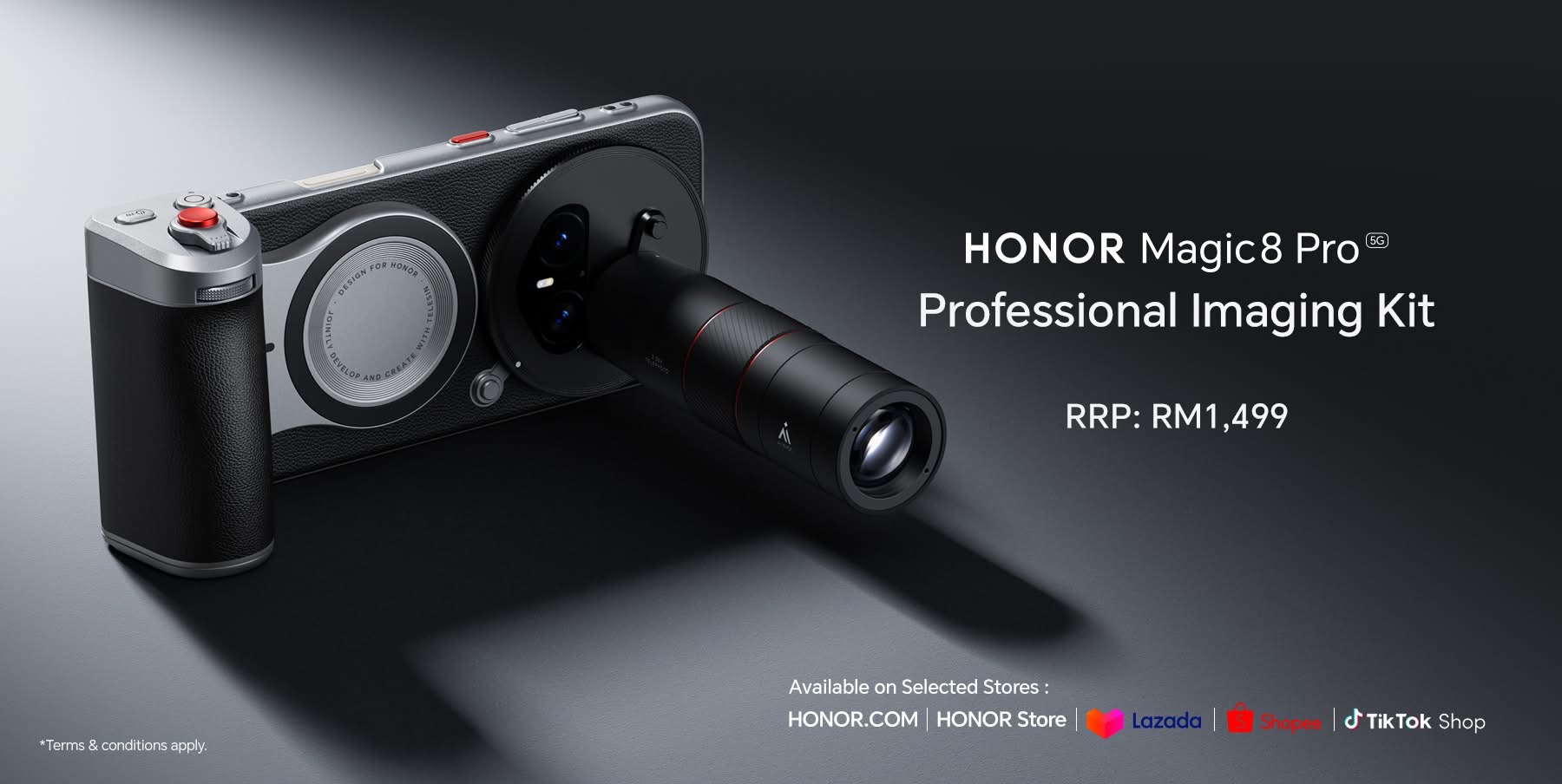 HONOR Magic8 Pro Professional Imaging Kit kini rasmi di Malaysia 2 HONOR Magic8 Pro Professional Imaging Kit kini rasmi di Malaysia 2