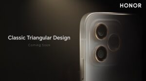 HONOR acah pelancaran telefon pintar baharu dengan rekaan Classic Triangular Design 4