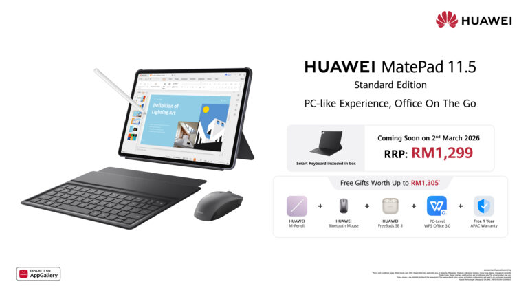 HUAWEI MatePad 11.5 - tablet produktiviti serba boleh terbaik dengan pengalaman setaraf PC, sesuai untuk kerja dan hiburan 6