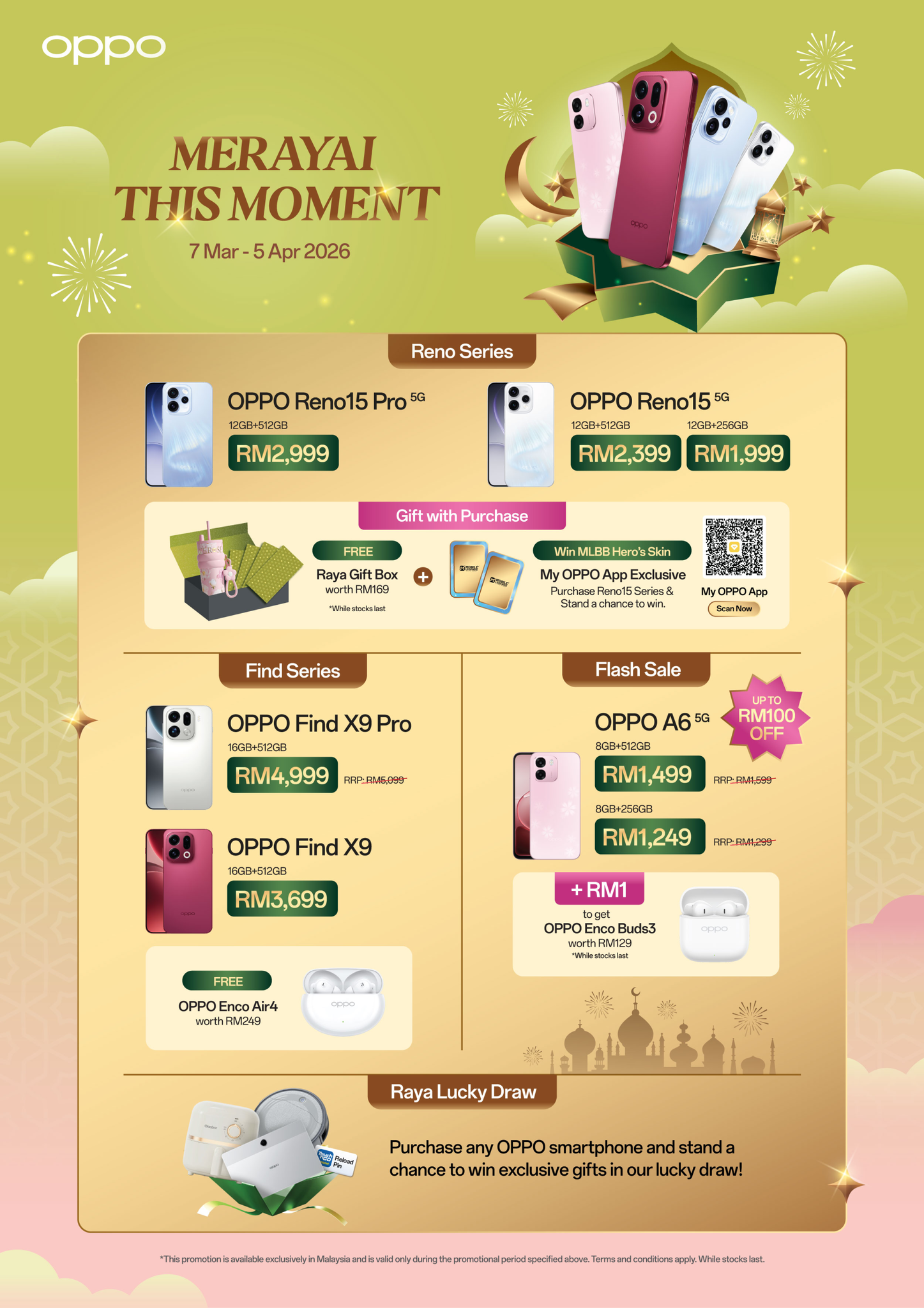 Tapak Reno OPPO Malaysia Satukan Komuniti Untuk Moreh, Turut Umum Promosi Ramadan-Raya 5 Tapak Reno OPPO Malaysia Satukan Komuniti Untuk Moreh, Turut Umum Promosi Ramadan-Raya 5