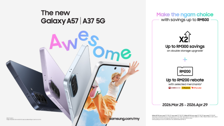 Samsung Galaxy A57 5G dan A37 5G kini rasmi di Malaysia - dari RM 1,799 1