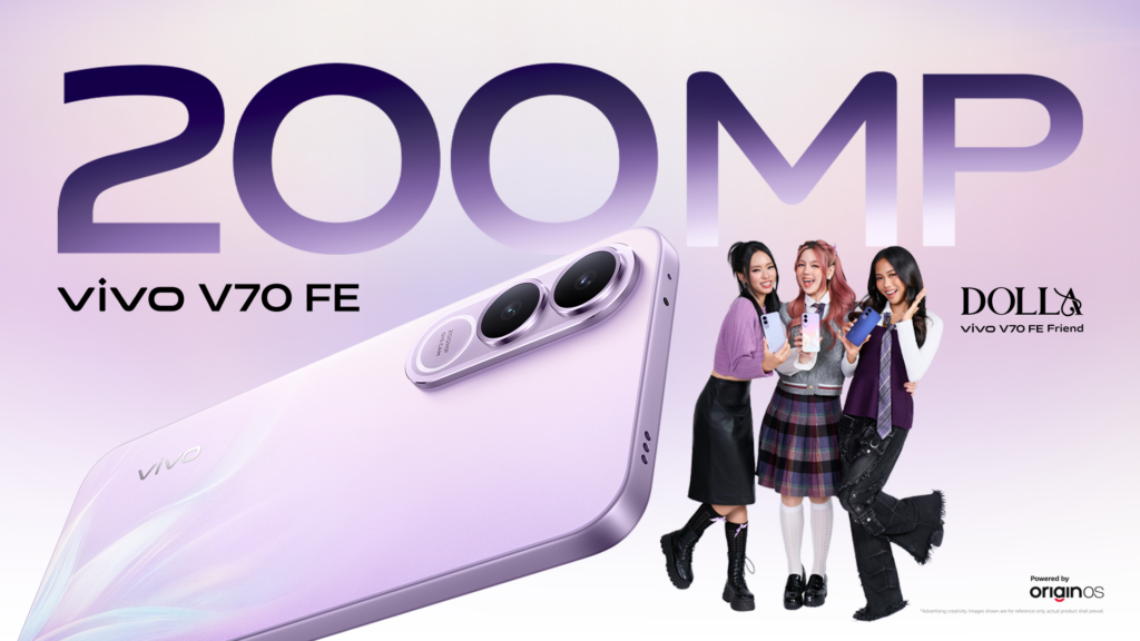 vivo V70 FE Bakal Tiba di Malaysia : Fesyen Bertemu Kuasa Sensor 200MP 1