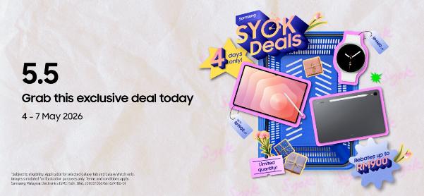 Gandakan Upgrade Anda: Nikmati Samsung 5.5 Syok Deals Dengan Diskaun Sehingga RM900! 1