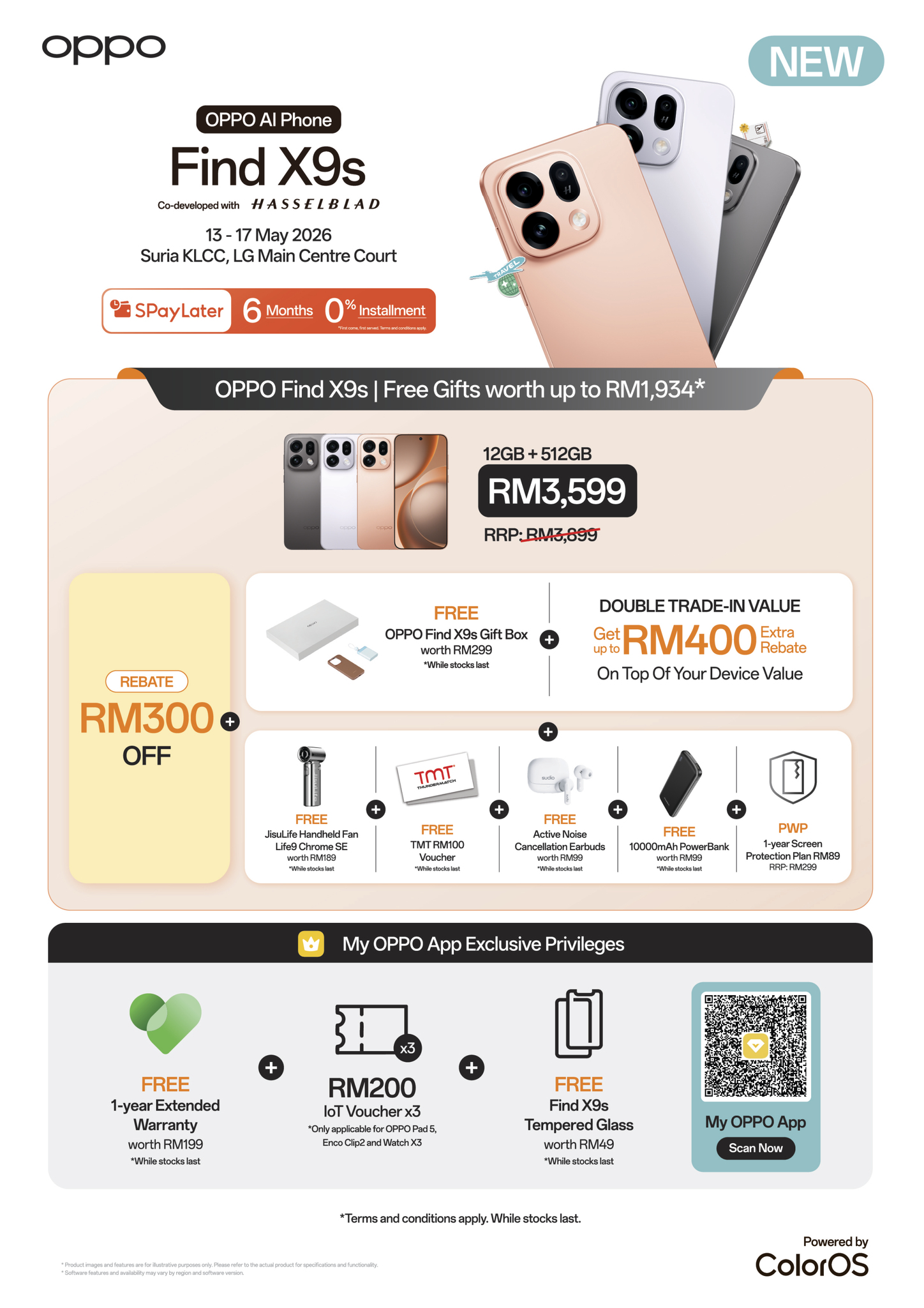 OPPO Studio Pop Up Menghidupkan Kehebatan Pengimejan Find X9 Ultra Bersama Tawaran Eksklusif di Roadshow 7 OPPO Studio Pop Up Menghidupkan Kehebatan Pengimejan Find X9 Ultra Bersama Tawaran Eksklusif di Roadshow 7