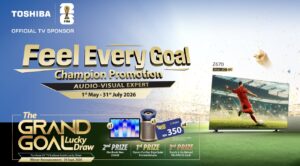 Toshiba TV Bersedia Menjelang FIFA World Cup dengan ‘Feel Every Goal Champion Promotion 2026’ 7