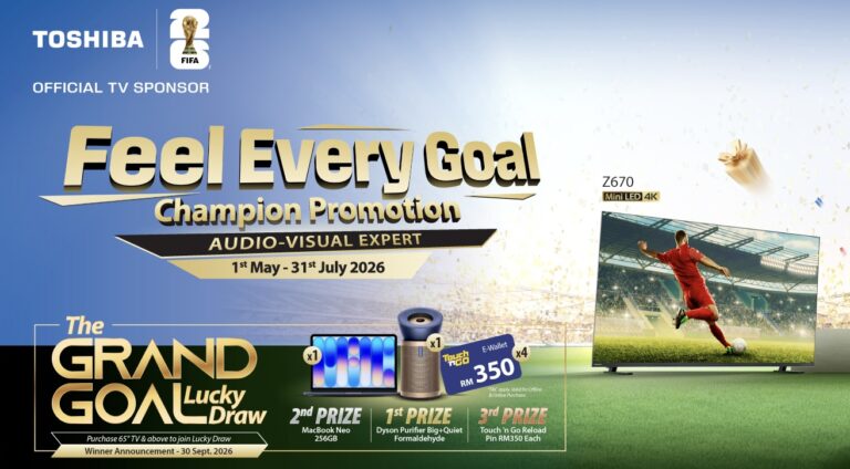 Toshiba TV Bersedia Menjelang FIFA World Cup dengan ‘Feel Every Goal Champion Promotion 2026’ 7