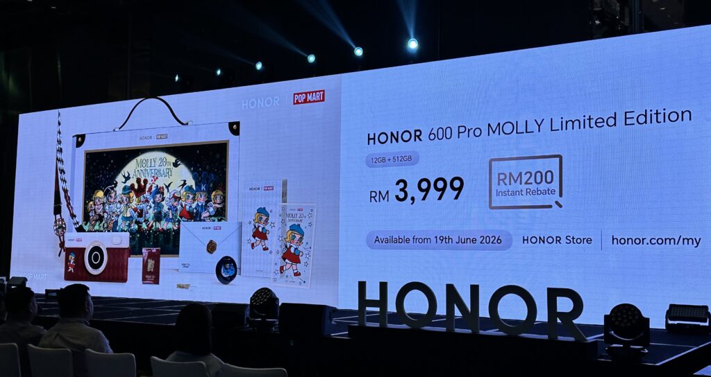 HONOR 600 Pro MOLLY Limited Edition tiba di Malaysia pada 19 Jun ini 1