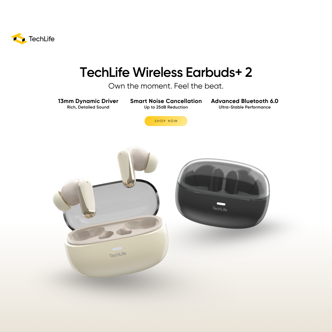 TechLife Pad Plus 2, Smart Watch L2 dan Wireless Earbuds+ 2 kini rasmi di Malaysia 5 TechLife Pad Plus 2, Smart Watch L2 dan Wireless Earbuds+ 2 kini rasmi di Malaysia 5