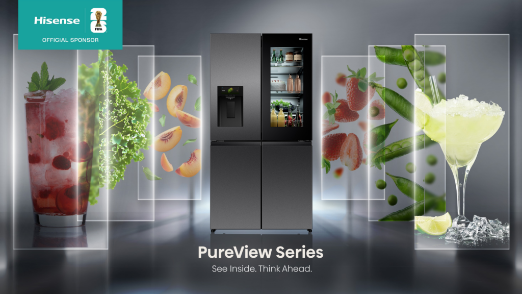 Hisense Malaysia Lancar Peti Sejuk Inverter 4 Pintu 740L dan Ciri Wi-Fi Pintar de rekaan Elegan PureView 1