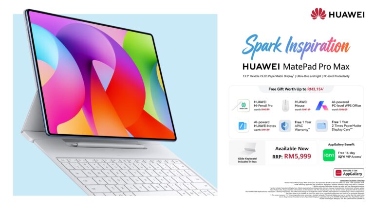 HUAWEI MatePad Pro Max kini rasmi di Malaysia - RM 5,999 1