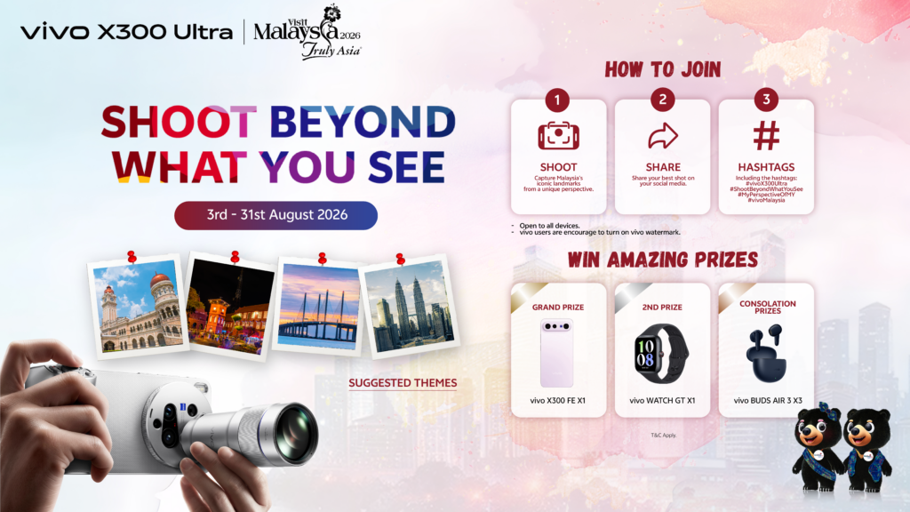 vivo Malaysia Lancar Cabaran Fotografi Merdeka "Shoot Beyond What You See" 1