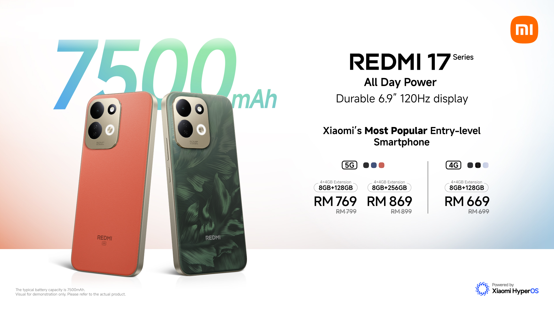 Xiaomi REDMI 17 Series Kini Di Malaysia, Bateri 7,500mAh Dari RM669 2 Xiaomi REDMI 17 Series Kini Di Malaysia, Bateri 7,500mAh Dari RM669 2
